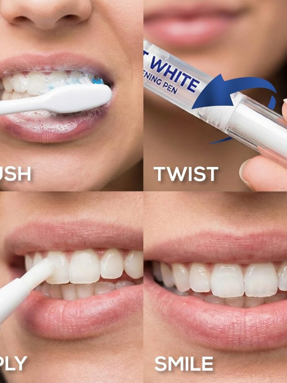 Pack of 4 Venus Visage Teeth Whitening Pen Professional Whitening Gel 30+ Uses - Picture 4 of 5